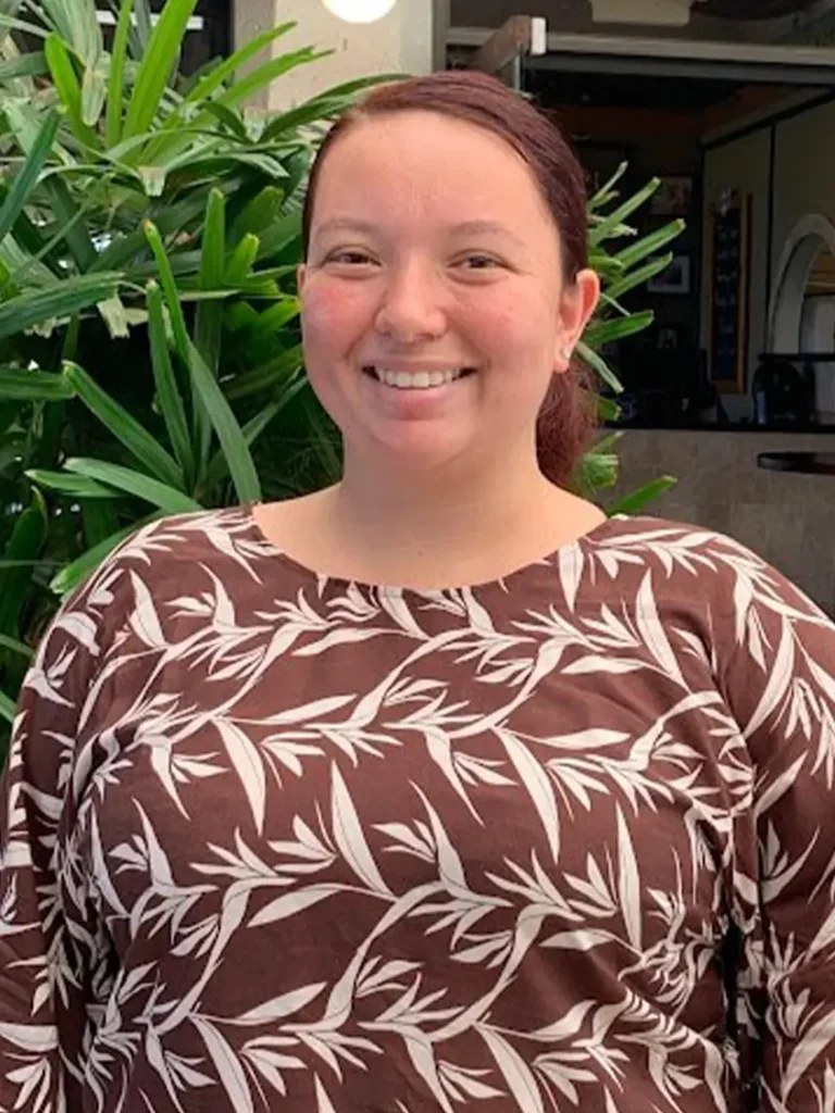 Jordyn Gilo at Manoli’s Pizza Company in Maui